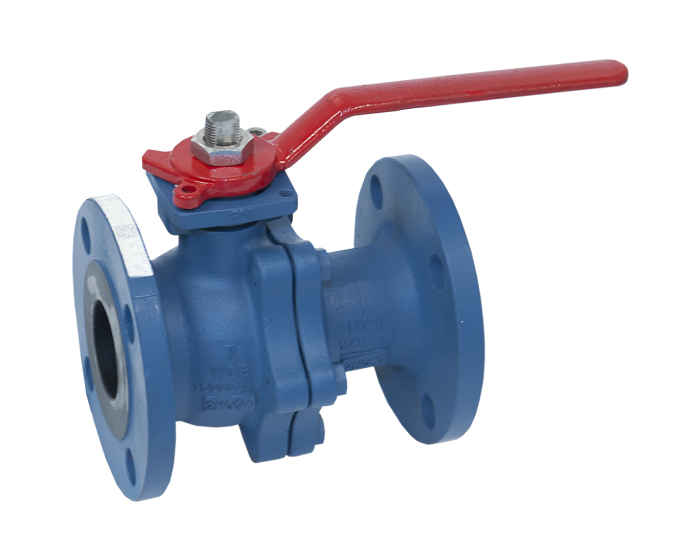 Carbon steel ball valve 768 2 piece body RF ANSI300 HT 1/2''